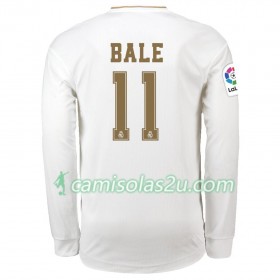 Camisolas de Futebol Real Madrid Gareth Bale 11 Equipamento Principal 2019/20 Manga Comprida